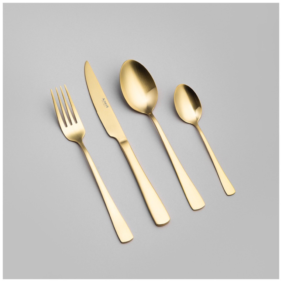 Фото Набор столовых приборов на 4 персон luna  agness 16 пр (942-554)  - интернет-магазин МегаТерем в Москве