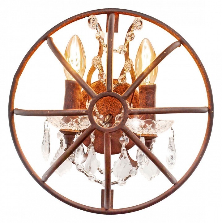 Фото Бра Loft it Foucaults Orb Crystal LOFT1897W LF_LOFT1897W - интернет-магазин МегаТерем в Москве