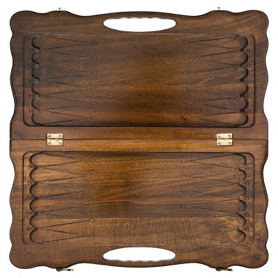 Нарды резные Корабль с ручк...