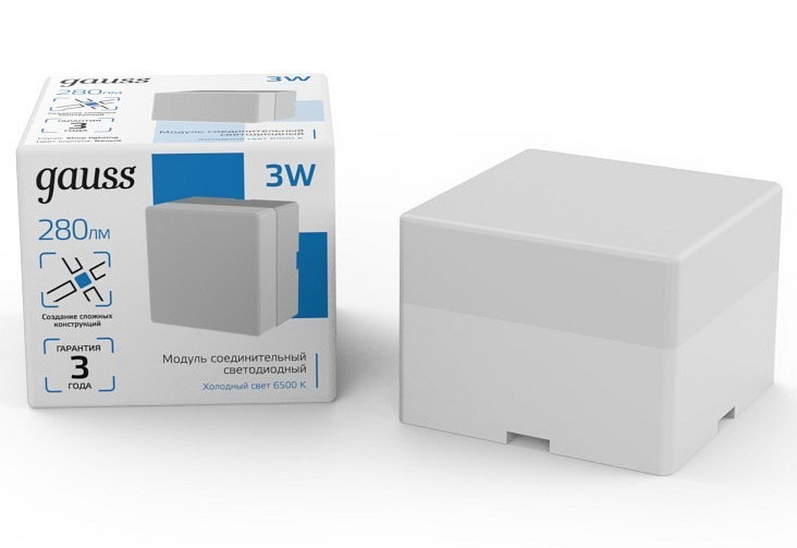 Фото Модульный светильник Gauss Shop Lighting 883564348 GA_883564348 - интернет-магазин МегаТерем в Москве