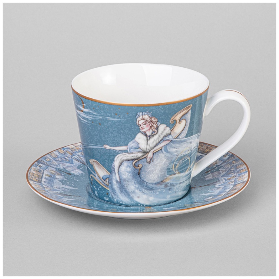 Фото Чайная пара lefard снежная королева 300 мл (590-625)  - интернет-магазин МегаТерем в Москве