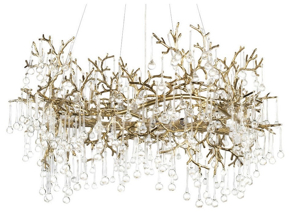 Фото Подвесная люстра Loft it Coral 10351/1000 AB LF_10351_1000_AB - интернет-магазин МегаТерем в Москве