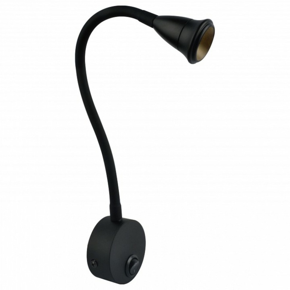 Фото Бра Arte Lamp Twist A7603AP-1BK AR_A7603AP-1BK - интернет-магазин МегаТерем в Москве