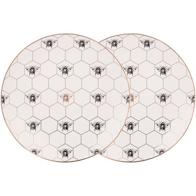 Набор тарелок обеденных "Harmony" пчёлы 2 шт, 27см (TT-00008397)