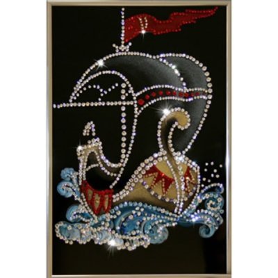 Картина Кораблик с кристалл...