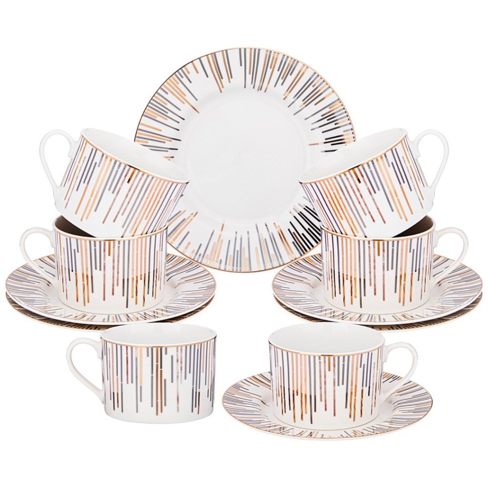 Фото Чайный набор lefard triumph на 6 пер. 12 пр. 220 мл (435-017)  - интернет-магазин МегаТерем в Москве