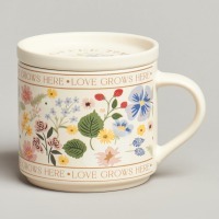 Кружка с крышкой lefard spring flowers 390мл. (260-1035) 