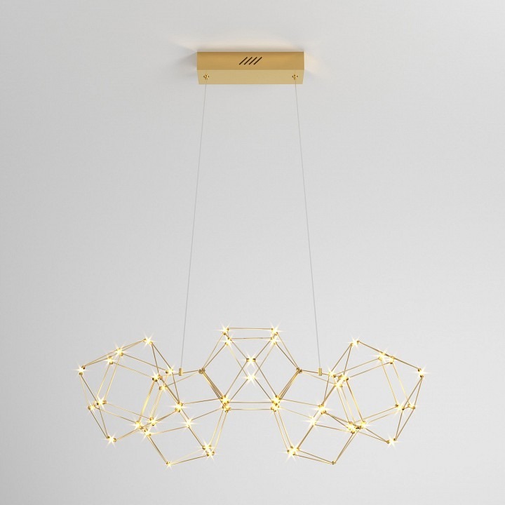 Фото Подвесная люстра Eurosvet Uma 90168/5 медь EV_a061143 - интернет-магазин МегаТерем в Москве