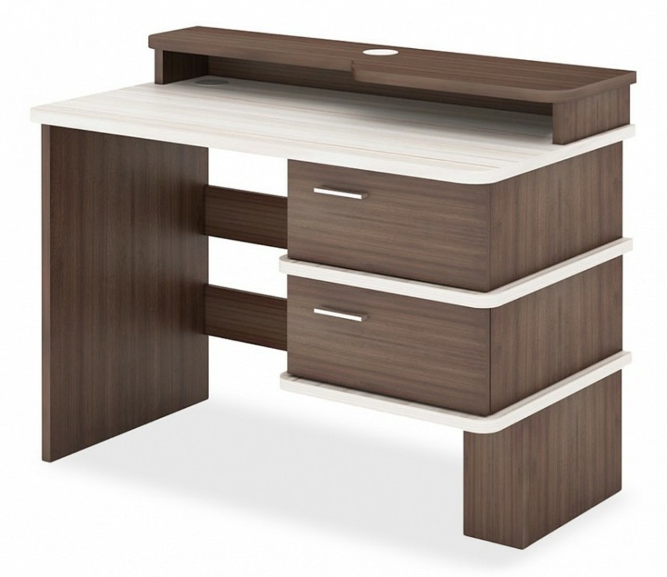 Фото Стол компьютерный Домино СД-15 C MER_SD-15-C-NM-SHKSH-CH - интернет-магазин МегаТерем в Москве