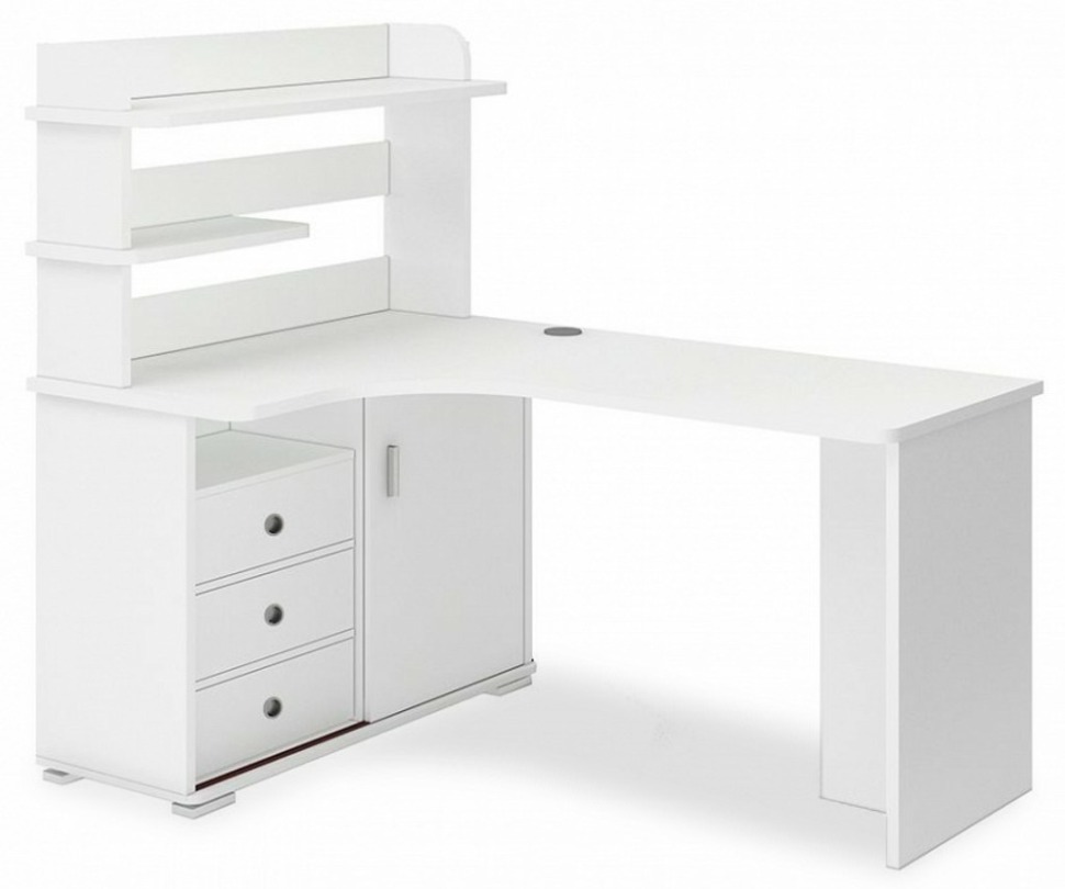 Фото Стол компьютерный Домино СР-165 MER_SR-165-BE-LEV-NOVYJ - интернет-магазин МегаТерем в Москве