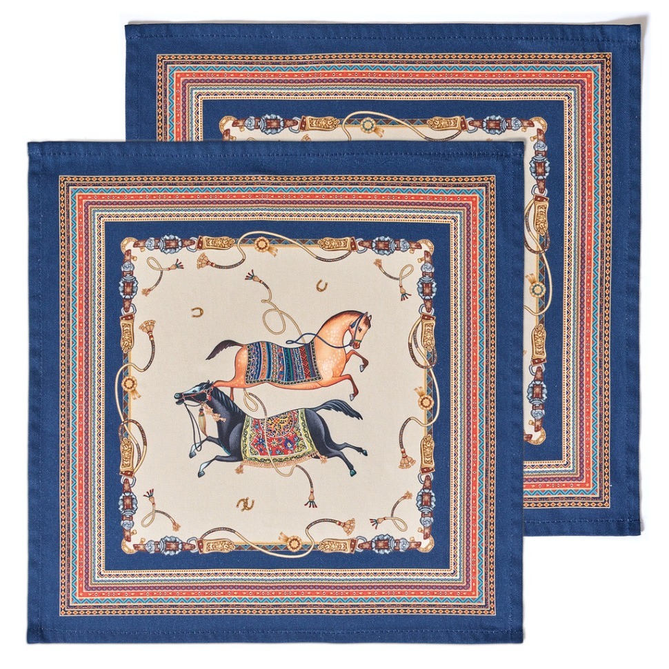 Фото Набор салфеток  2 шт passage,40х40см, 100% хлопок,бежевый,твил Lefard (850-758-8) - интернет-магазин МегаТерем в Москве