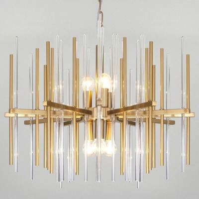 Подвесная люстра Bogate's Allure 356/6 Smart латунь EV_a057236