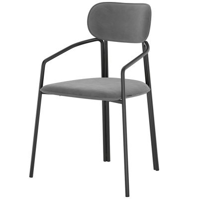 Стул ror, round, велюр, чер...