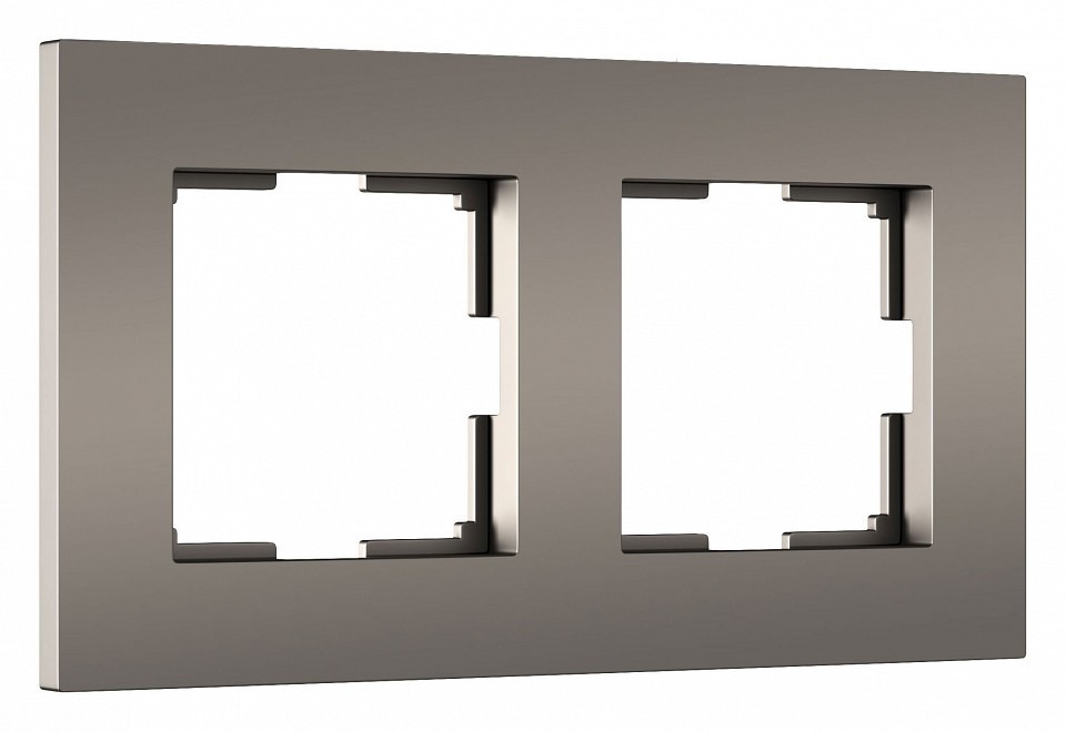 Фото Рамка на 2 поста Werkel Slab (бронза софт) W0022963 WRK_a062812 - интернет-магазин МегаТерем в Москве