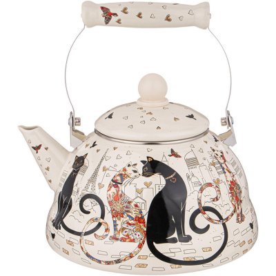 Чайник agness эмалированный...