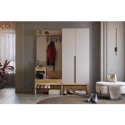 Стенка для прихожей Баско К1 MBS_PK01Basko-3369