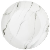 Тарелка обеденная lefard bianco marble 25,5см (87-280) 