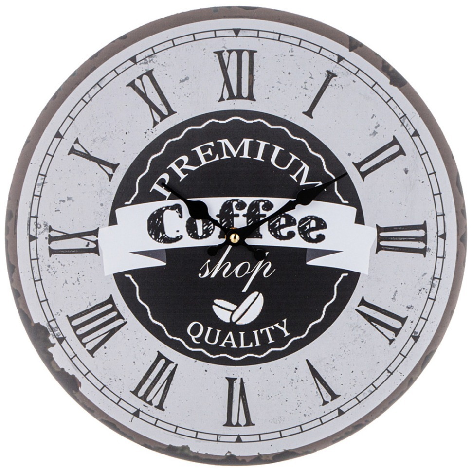 Фото Часы настенные 33.8*33.8cm Lefard (105-226) - интернет-магазин МегаТерем в Москве