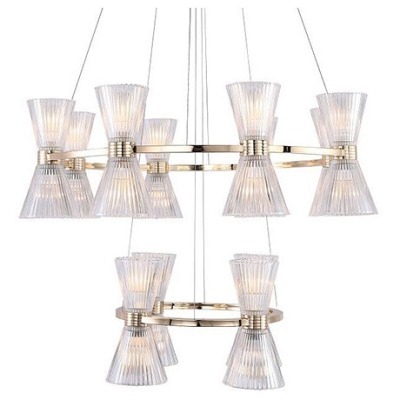 Подвесная люстра Newport 3610 3618/S gold new NWP_M0069513