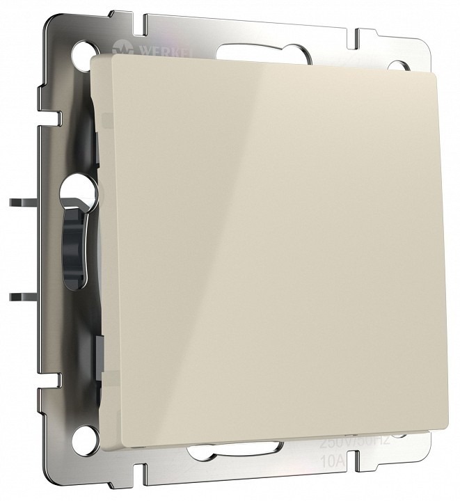 Фото Кнопка звонка без рамки Werkel слоновая кость W1114503 WRK_a051472 - интернет-магазин МегаТерем в Москве