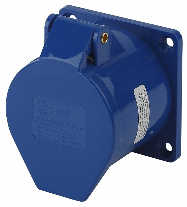 Фото Розетка с заземлением Эра  R(IN)-32-2P-PE-IP44 ER_B0032871 - интернет-магазин МегаТерем в Москве