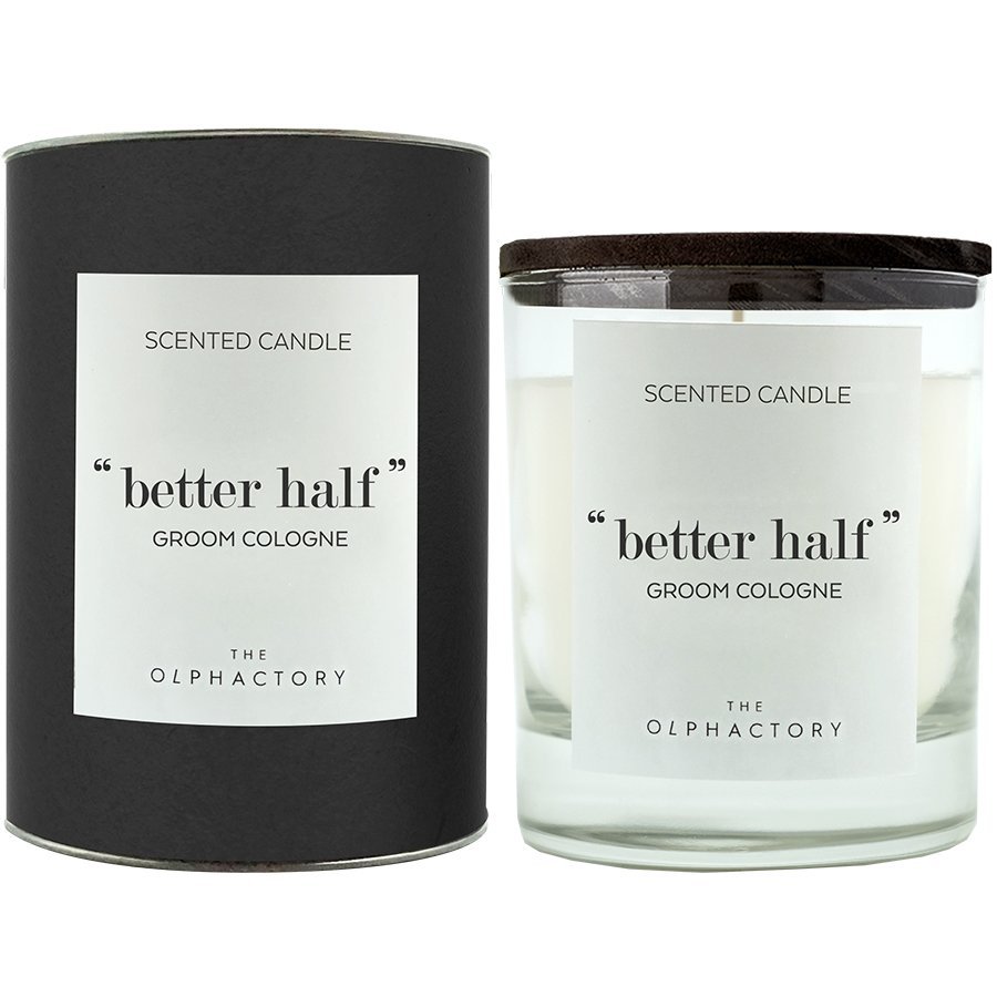 Фото Свеча ароматическая the olphactory, better half, groom cologne, 40 ч (74604) - интернет-магазин МегаТерем в Москве