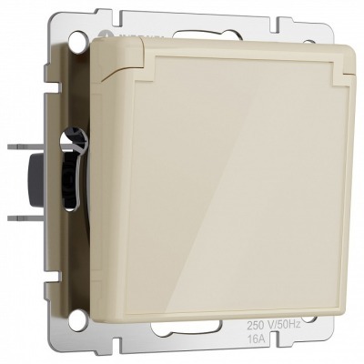 Розетка влагозащищенная с з...