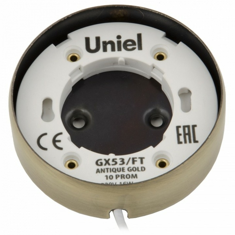 Фото Накладной светильник Uniel GX53/FT UL-00003738 UL_UL-00003738 - интернет-магазин МегаТерем в Москве