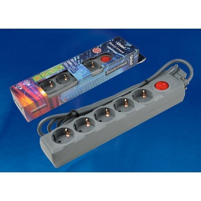 Удлинитель с выключателем Uniel S-Gsu5 UL-00001746 UL_UL-00001746