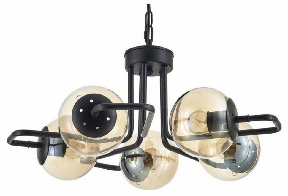 Фото Подвесная люстра Arti Lampadari Silvia Silvia E 1.1.5 B AL_Silvia_E_1.1.5_B - интернет-магазин МегаТерем в Москве