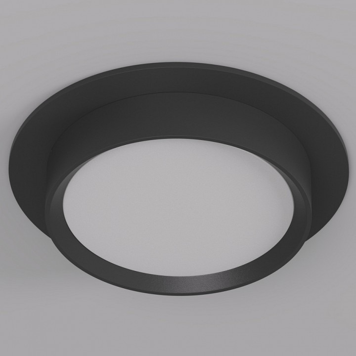 Фото Встраиваемый светильник Denkirs FLAT DK2090-BK DK_DK2090-BK - интернет-магазин МегаТерем в Москве