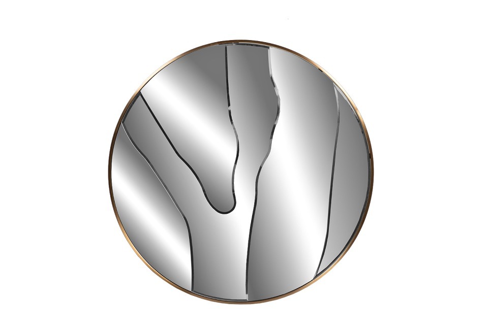 Фото Зеркало круглое с рисунком d100*3см (TT-00012995) - интернет-магазин МегаТерем в Москве