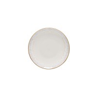 Тарелка TA604-WGD, 16.7, керамика, white, gold, CASAFINA BY COSTA NOVA