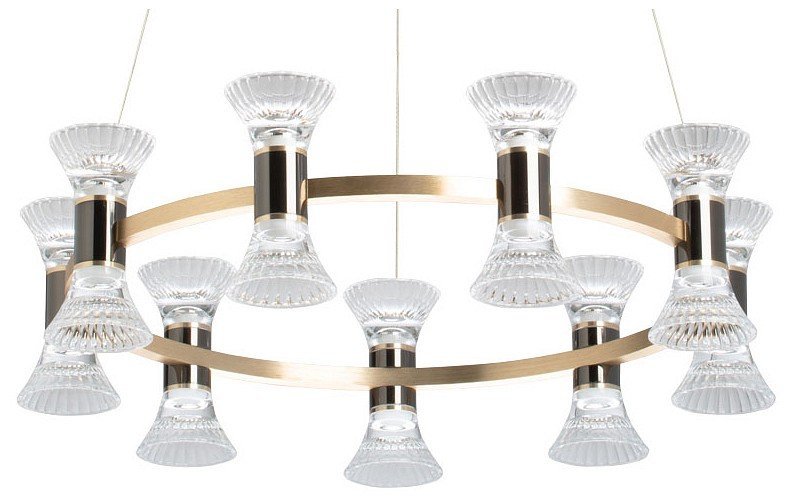 Фото Подвесная люстра DeMarkt Вальтер 551012709 MW_551012709 - интернет-магазин МегаТерем в Москве