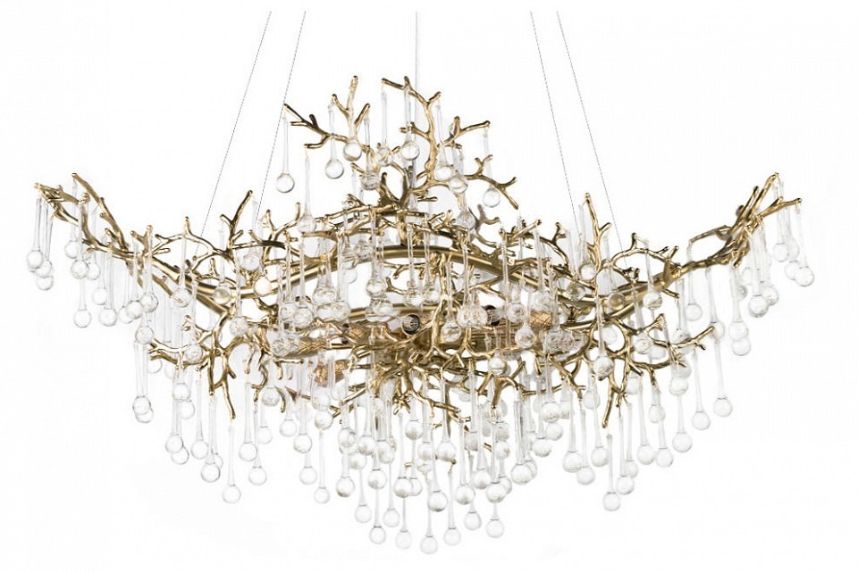 Фото Подвесная люстра Loft it Coral 10351/1000L AB LF_10351_1000L_AB - интернет-магазин МегаТерем в Москве