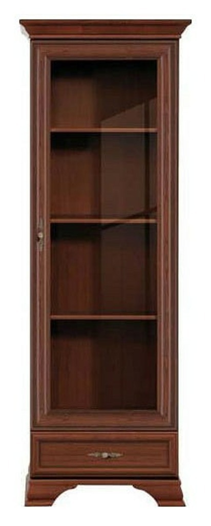 Фото Шкаф-витрина Кентаки S132-REG1W1S BRW_00008052 - интернет-магазин МегаТерем в Москве