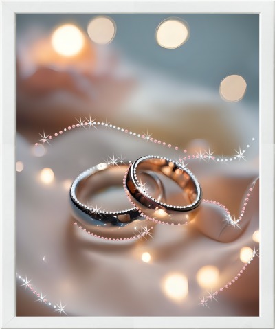 Фото Картина Тайна двух душ с кристаллами Swarovski (2428) - интернет-магазин МегаТерем в Москве