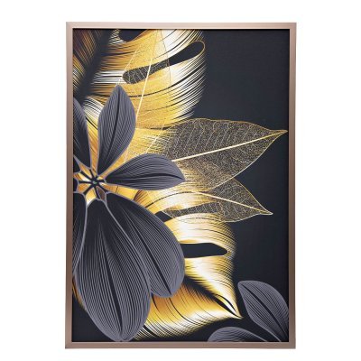 Холст Золотые листья-4 100х...