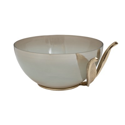 Чаша декорат.Flora стекло, ...