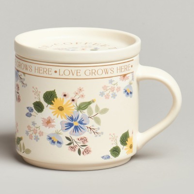 Кружка с крышкой lefardspring flowers 390мл. (260-1036) 