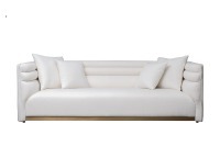 Диван трехместный GD/Toledo св.бежевый рогожка Norton Svbeg 236*97**77см (TT-00016324)