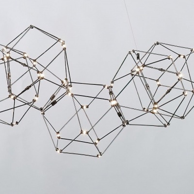 Подвесная люстра Eurosvet Uma 90168/5 черный жемчуг EV_a061144