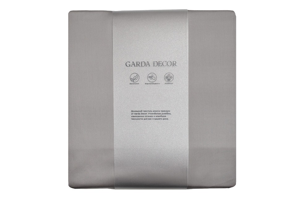 Фото Пододеяльник Сопрано серый 145*210 (TT-00010324) - интернет-магазин МегаТерем в Москве