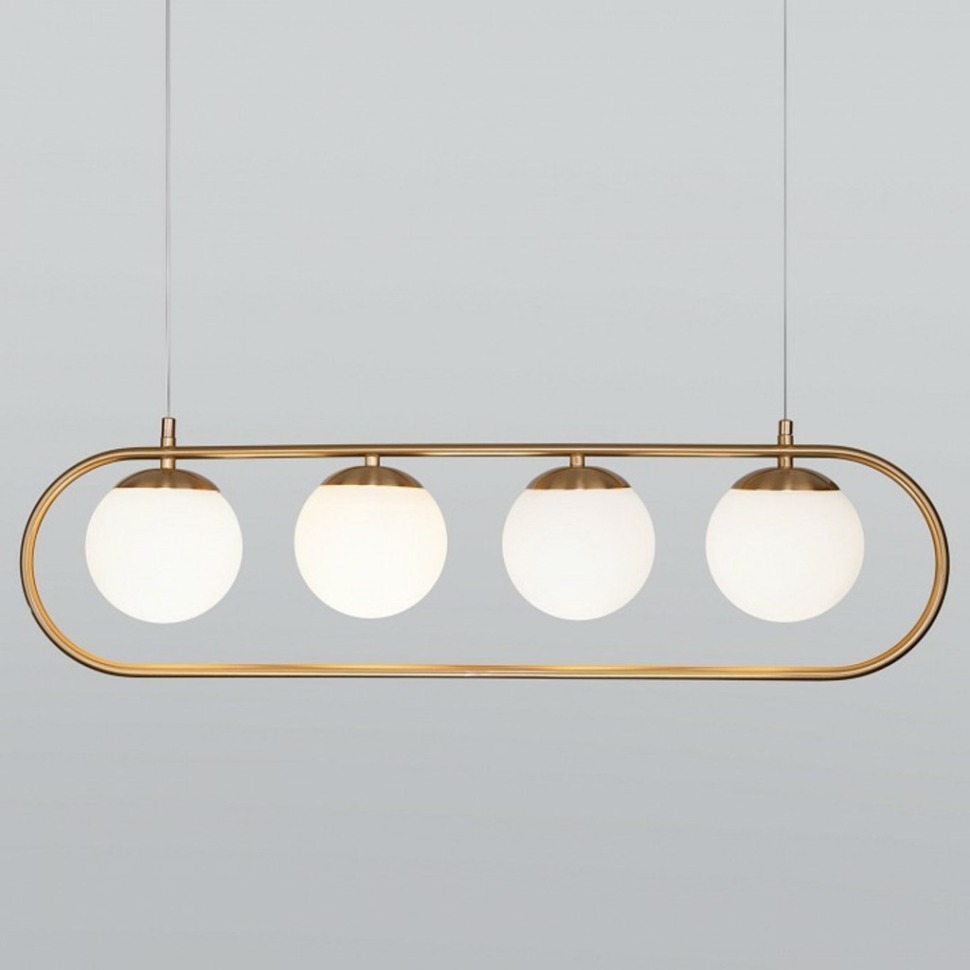 Фото Подвесной светильник Eurosvet Ringo 50089/4 золото EV_a049523 - интернет-магазин МегаТерем в Москве