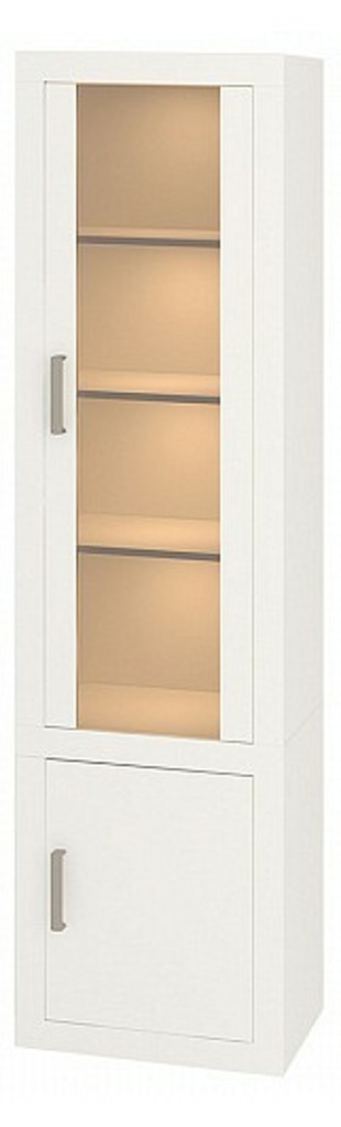 Фото Шкаф-витрина Toivo ВтВ-ФС MER_TOJ-VtV-FS-BEBE - интернет-магазин МегаТерем в Москве