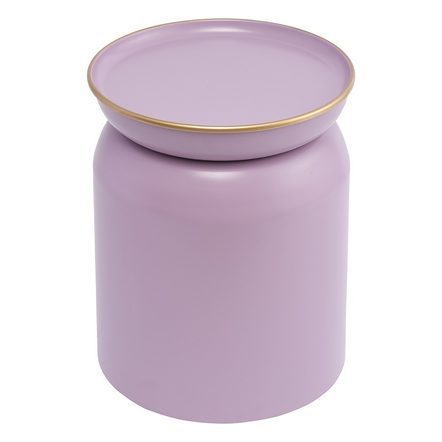 Фото Столик журнальный ingvild, D38 см, сиреневый (75895) - интернет-магазин МегаТерем в Москве