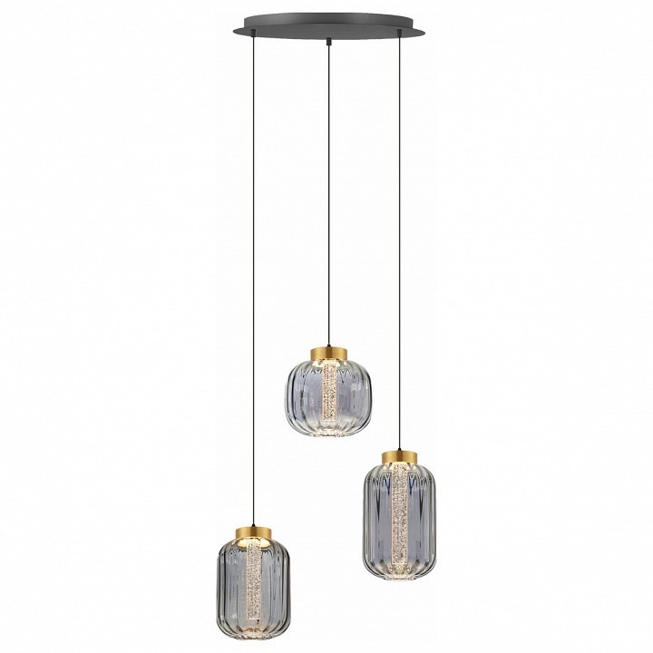 Фото Подвесной светильник Imex PLC-7077 PLC-7077-500-3P-GREY IMX_PLC-7077-500-3P-GREY - интернет-магазин МегаТерем в Москве