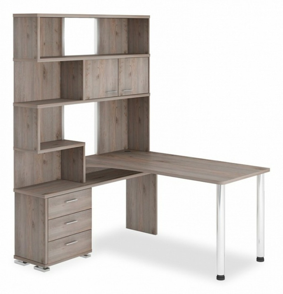 Фото Стол компьютерный Домино нельсон СР-420/150 MER_SR-420_150_N-LEV - интернет-магазин МегаТерем в Москве