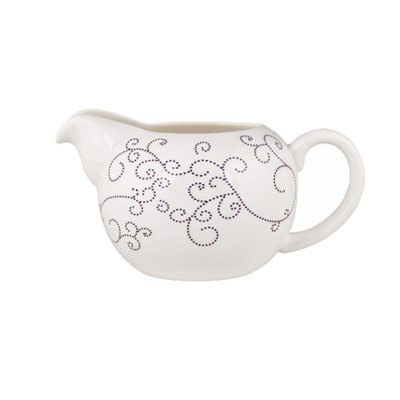 Молочник D8302, фарфор, whi...