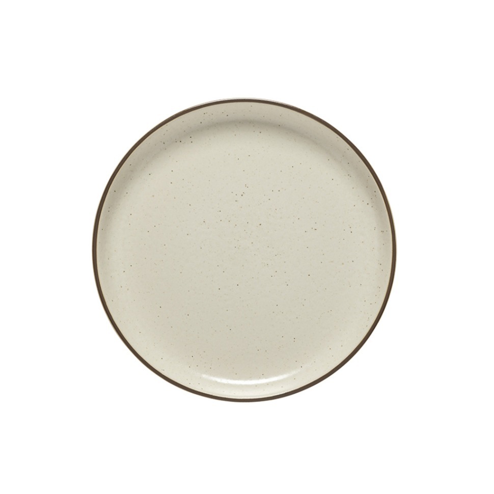 Фото Тарелка SOP231-CRC(SOP231-01018V), 22,8 см, керамика, CREAM-COCOA, CASAFINA BY COSTA NOVA - интернет-магазин МегаТерем в Москве